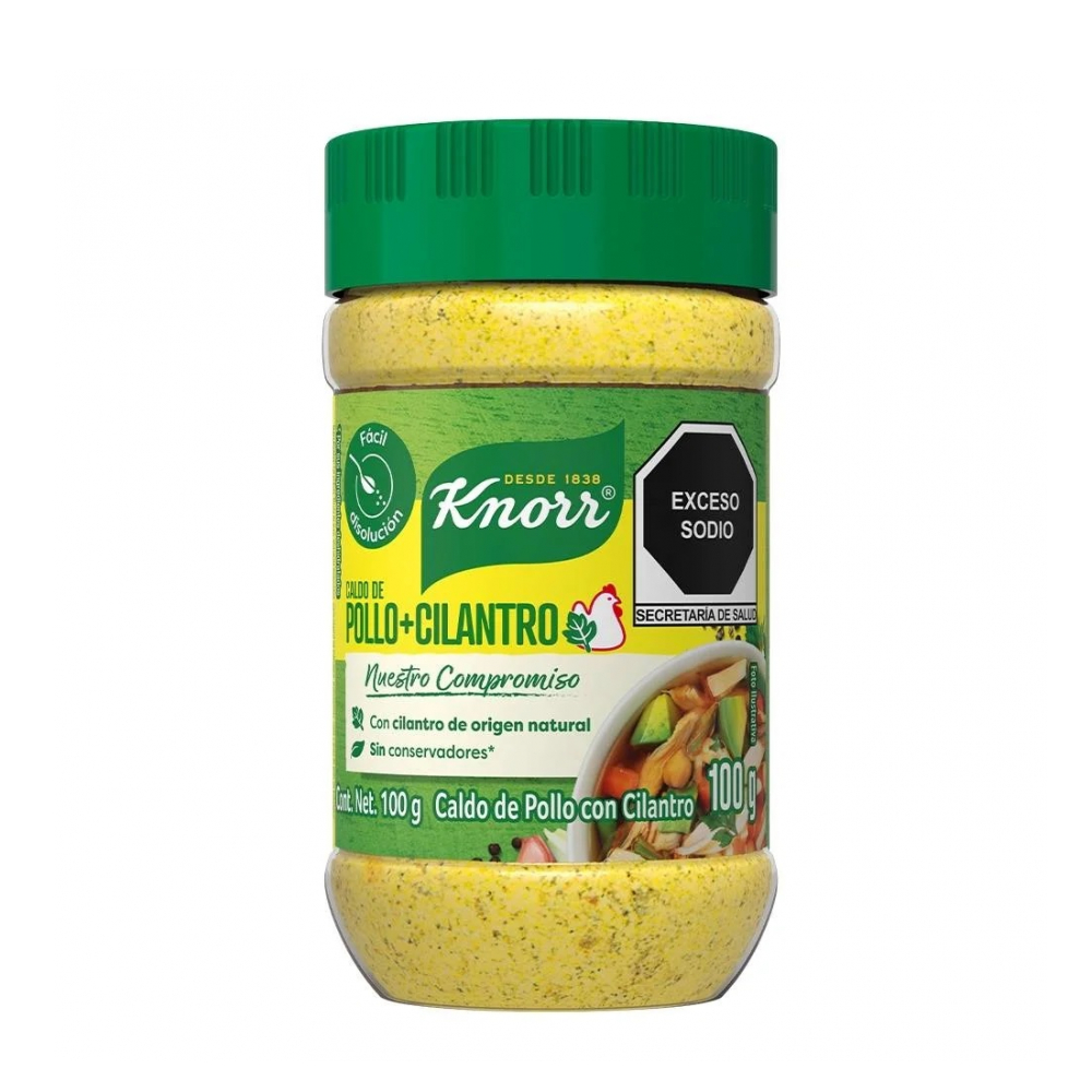 Caldo de pollo con cilantro Knorr (84 g / 2.9 oz)