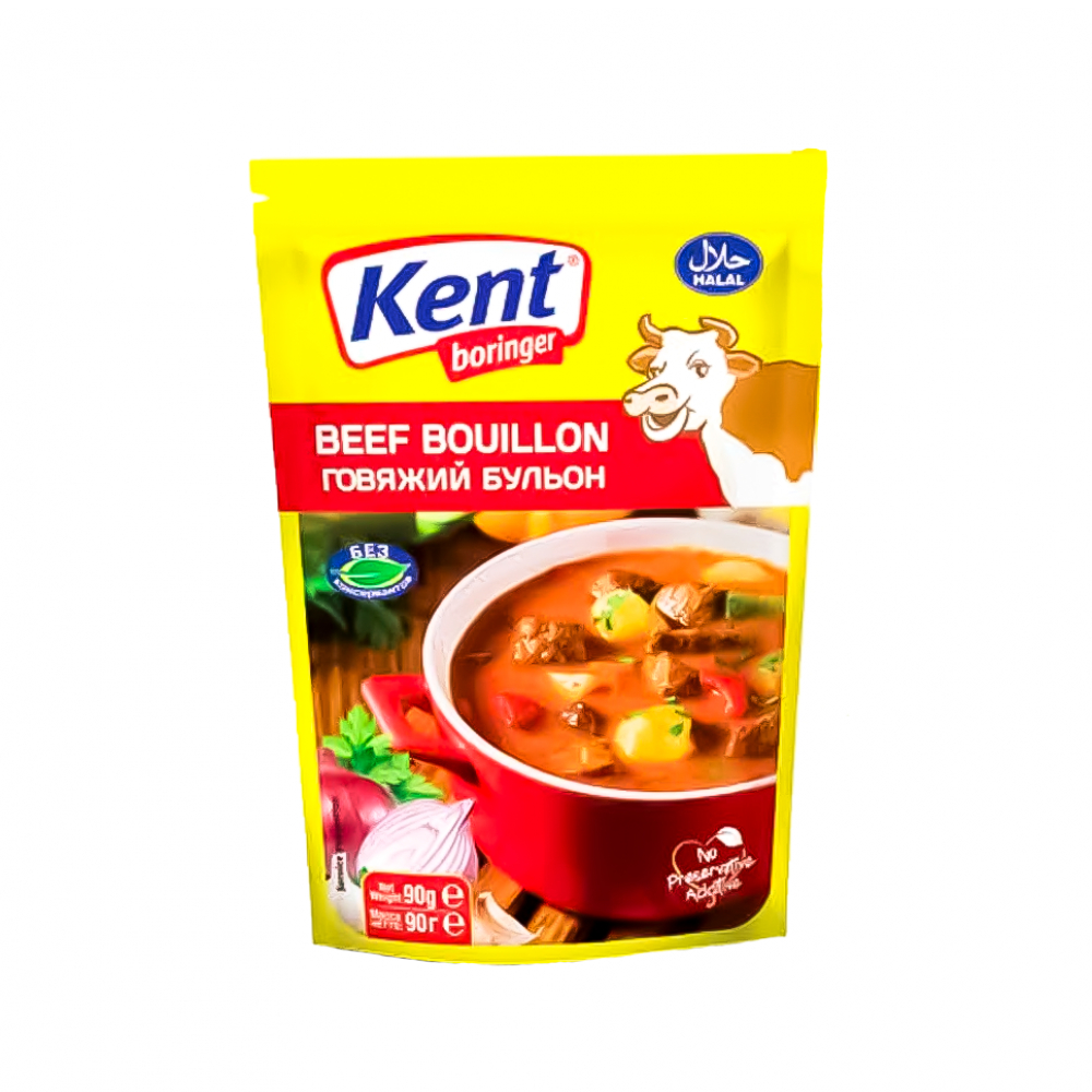 Caldo de res en polvo Kent boringer (90g / 3.17oz)