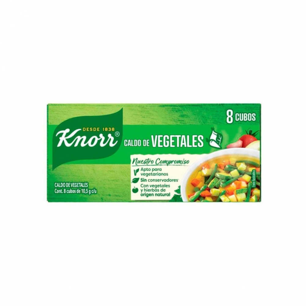 Caldo de vegetales Knorr (84 g / 2.9 oz)
