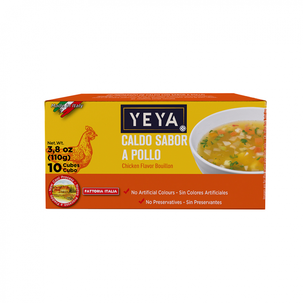 Caldo sabor a pollo Yeya (110 g / 3.8 oz)