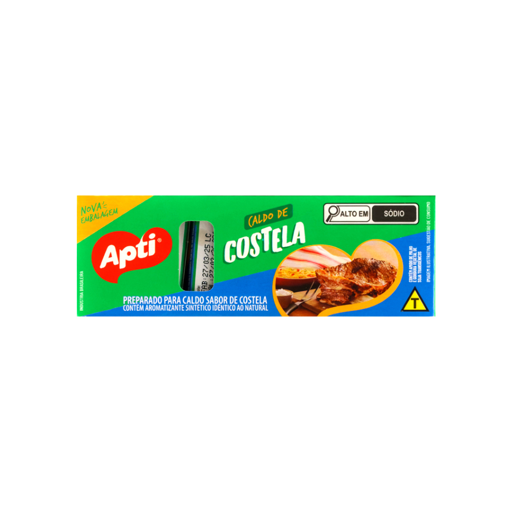 Caldo sabor costilla Apti (570 g / 1.25 lb)