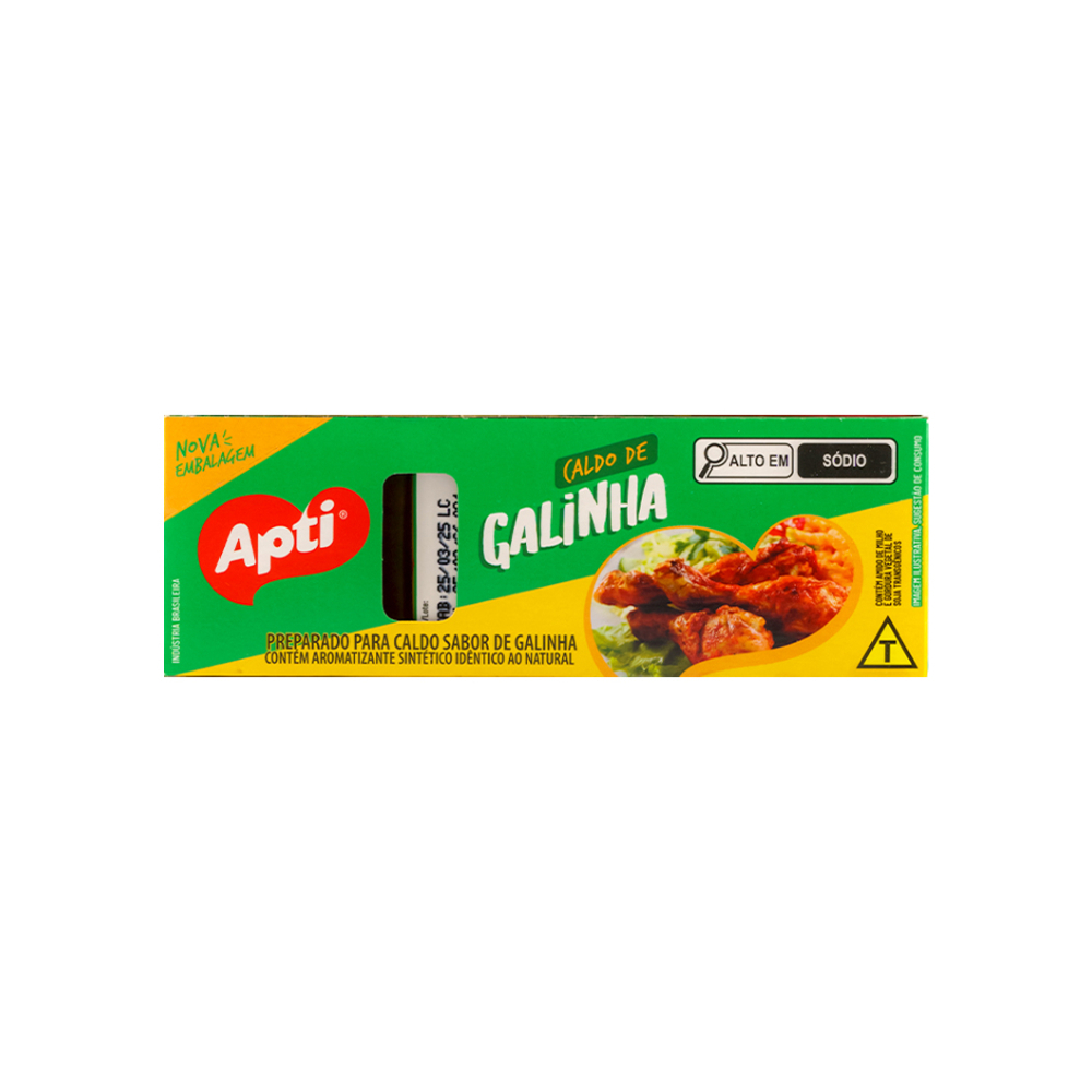 Caldo sabor gallina Apti (570 g / 1.25 lb)