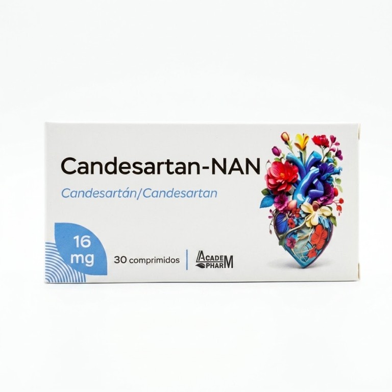 Candesartan-nan (16mg x 30 comprimidos)