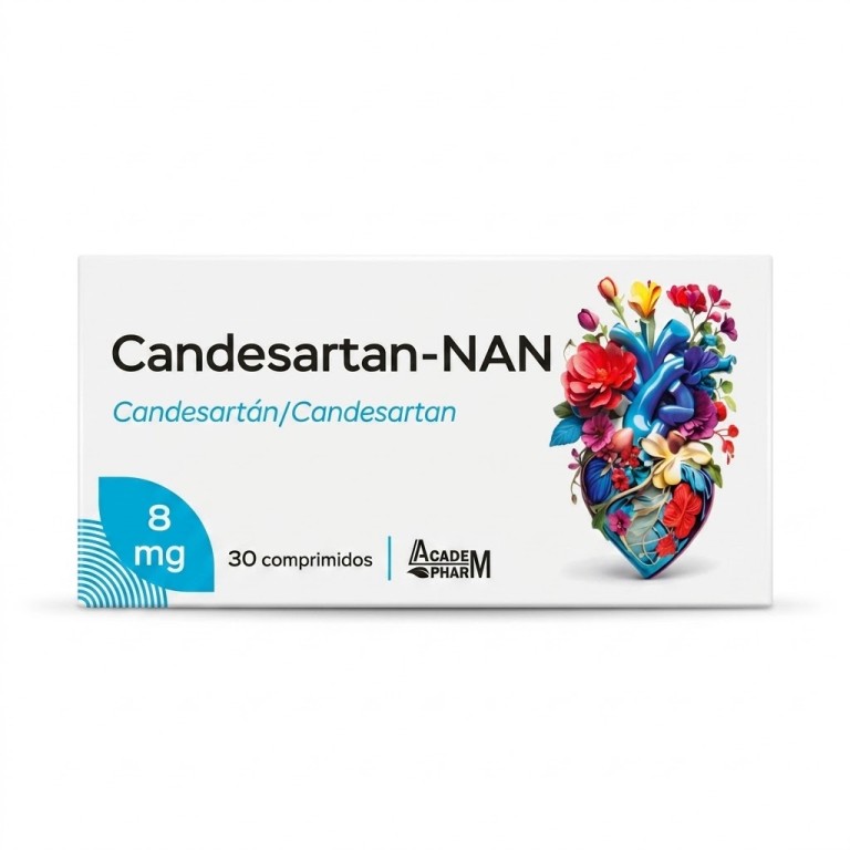 Candesartan-nan (8mg x 30 comprimidos)