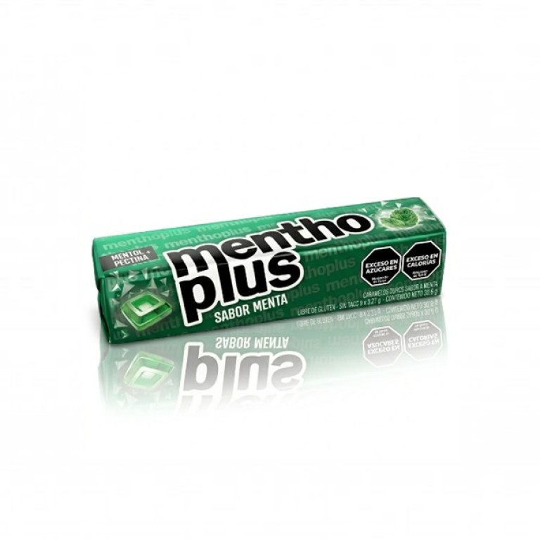 Caramelo Duro de Menta (30.6g) MENTHO PLUS