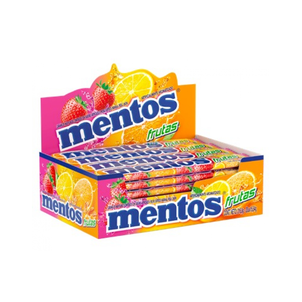 Caramelo masticable sabor fruta Mentos (406.56 g / 14.34 oz)