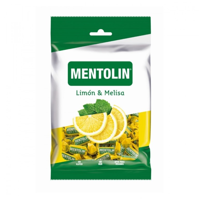 Caramelos Limón Melisa con Azúcar (150g) MENTOLIN