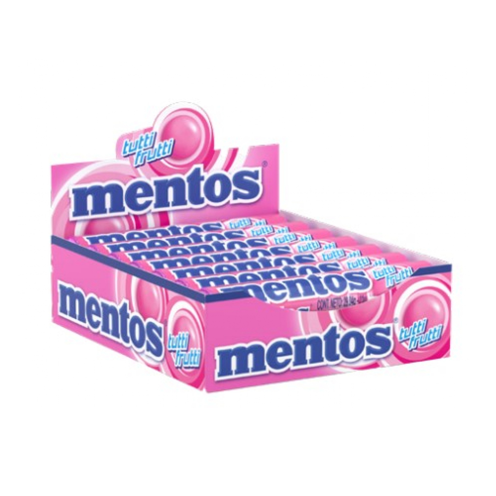 Caramelos masticables con sabor tutti frutti Mentos (406.56 g / 14.34 oz)