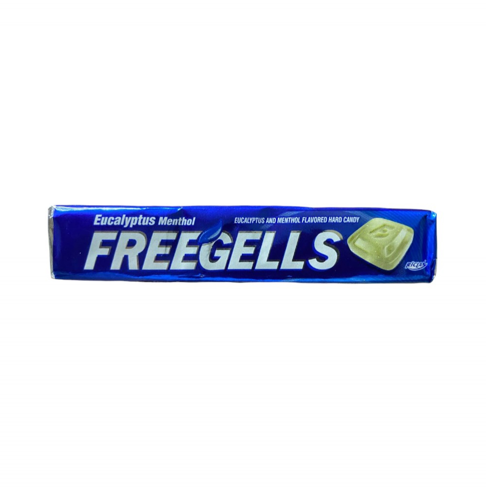 Caramelos mentolados sabor a eucalipto Freegells (27.9 g)