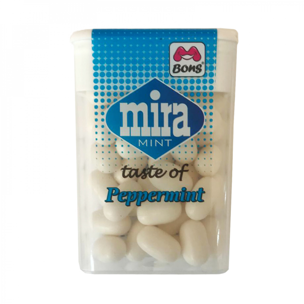 Caramelos sabor a menta Mira Mint (16 g)