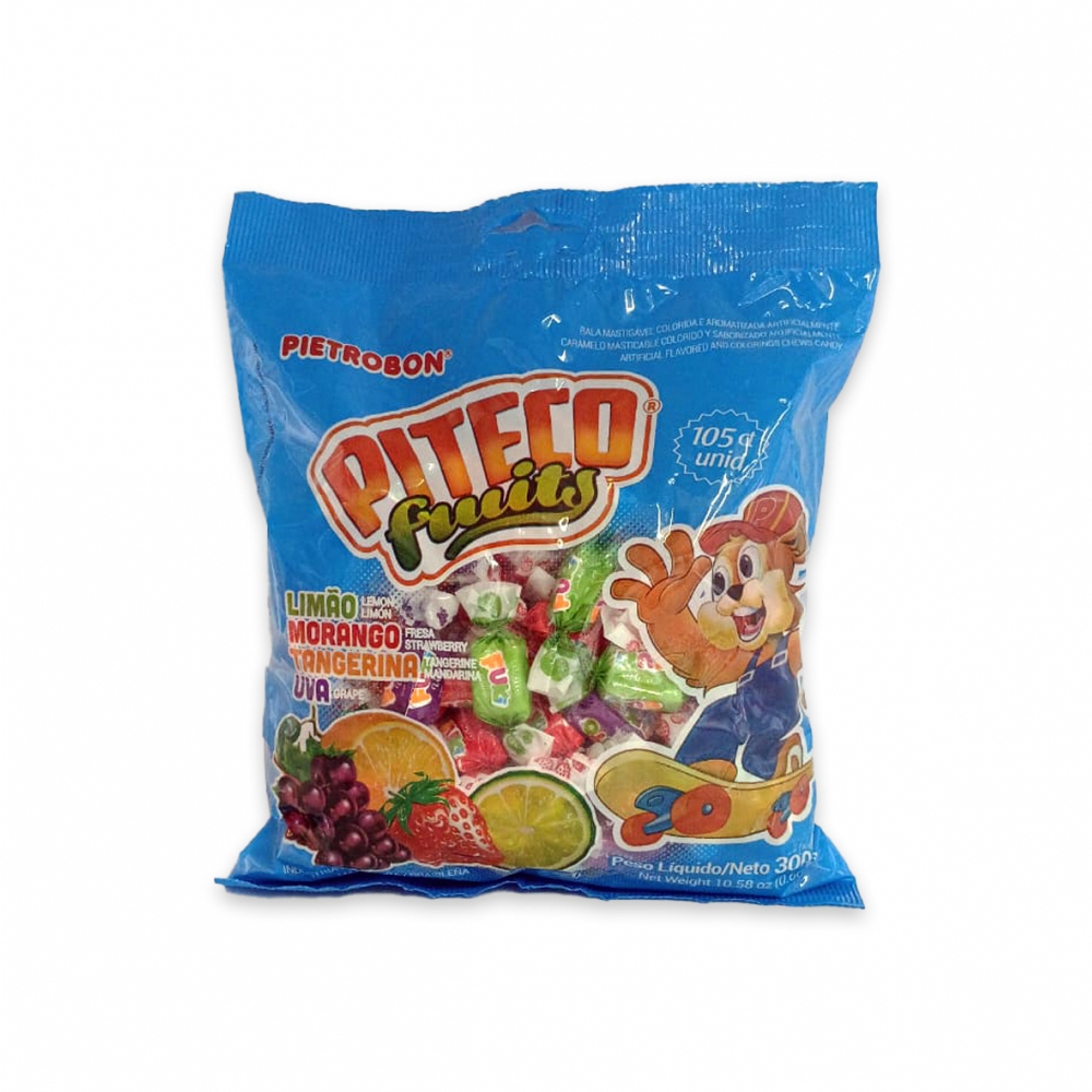 Caramelos suaves surtido de frutas Pietrobon (300 g / 10.58 oz)