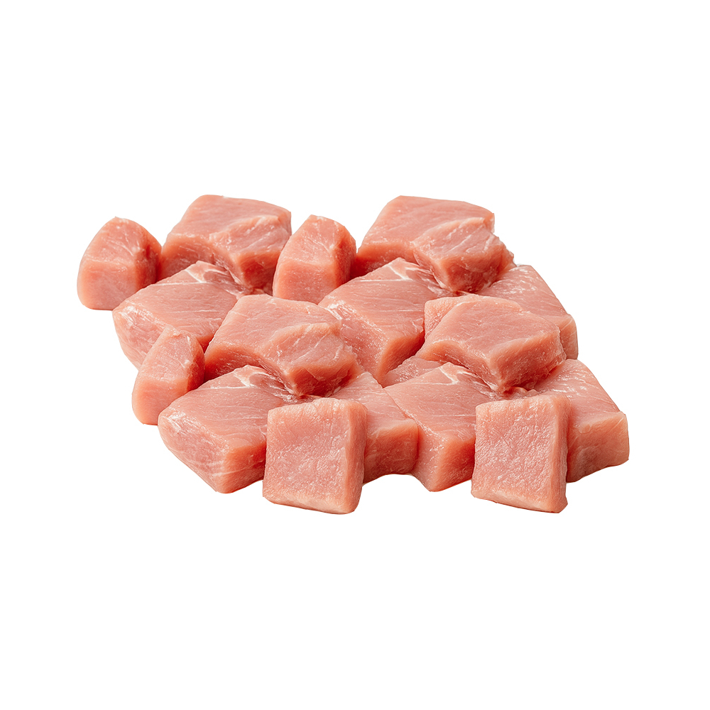 Carne de cerdo troceada May SM (1 kg / 2.2 lb)