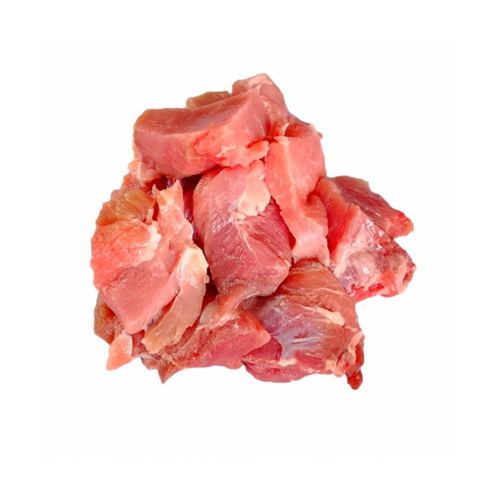 Carne de cerdo troceda (1 kg / 2.2 lb )