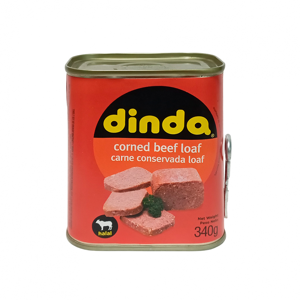 Carne de res conservada loaf Dinda (340 g / 11.99 oz)