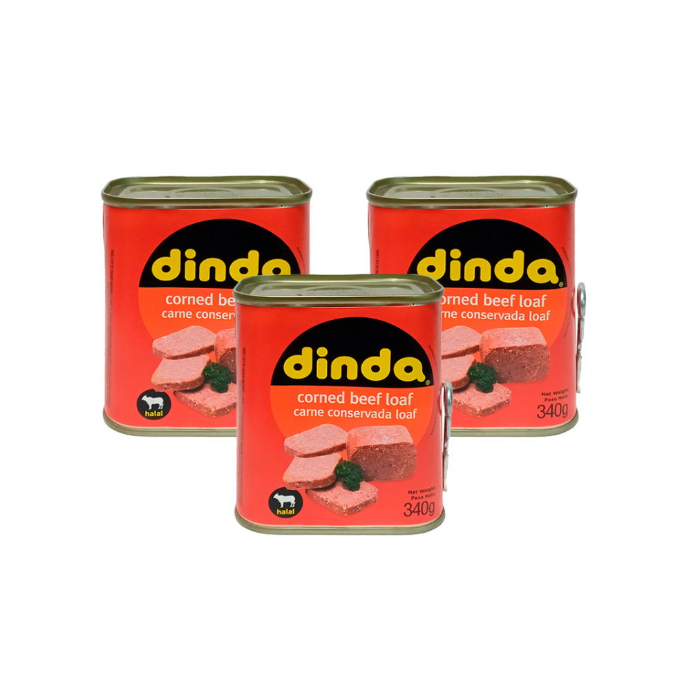 Carne de res conservada loaf Dinda (2 x 340 g / 11.99 oz)