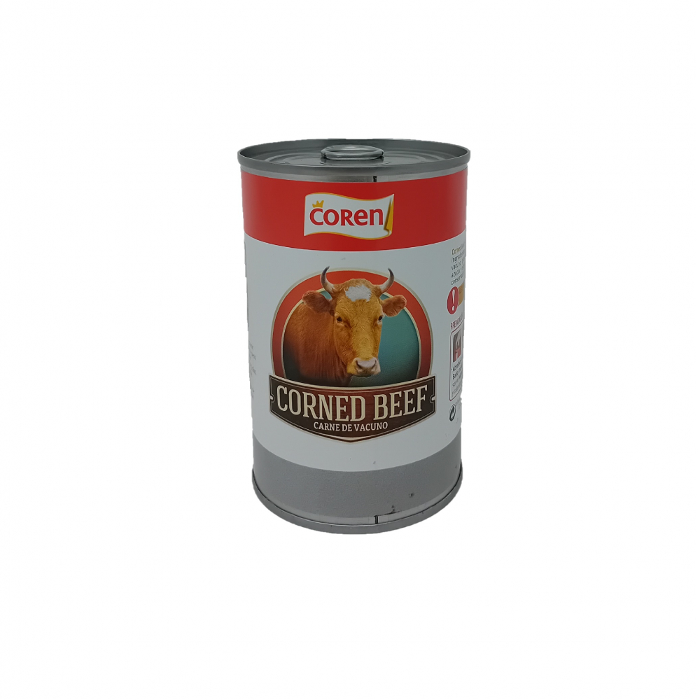 Carne de res enlatada Coren (400 g / 14.12 oz)
