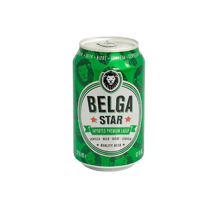 Cerveza en Lata 4.9% (330ml) BELGASTAR