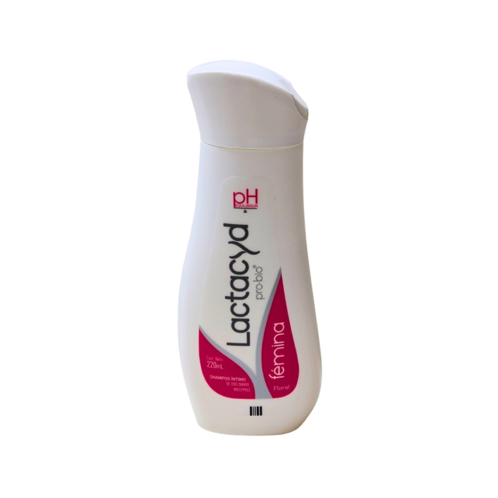 Champú íntimo femenino floral Lactacyd Pro Bio (220 ml / 7.7 fl.oz)