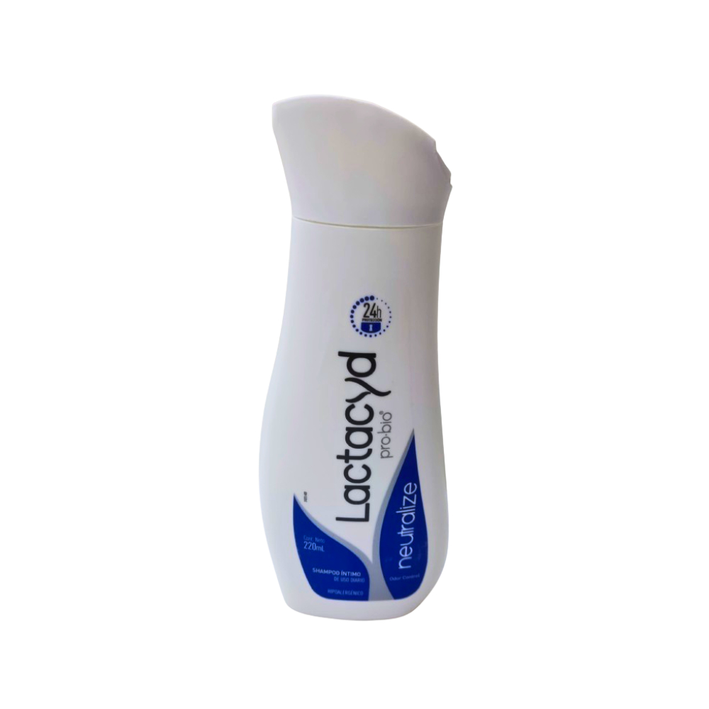 Champú íntimo femenino neutralizar Lactacyd Pro Bio (220 ml / 7.7 fl.oz)