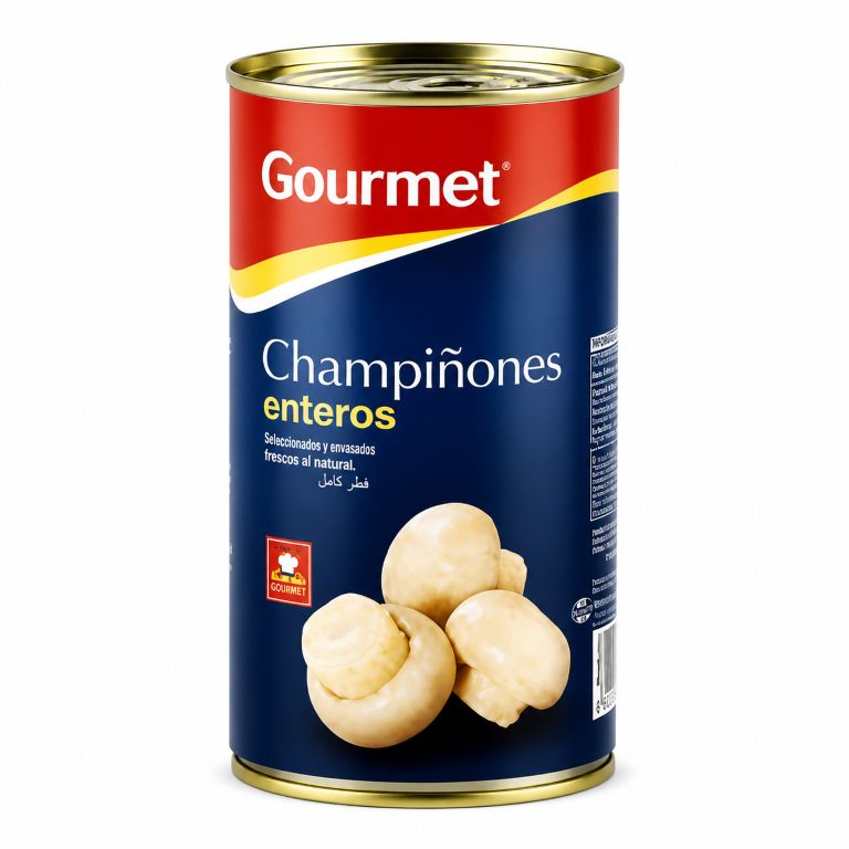 Champiñón Entero (355g) GOURMET