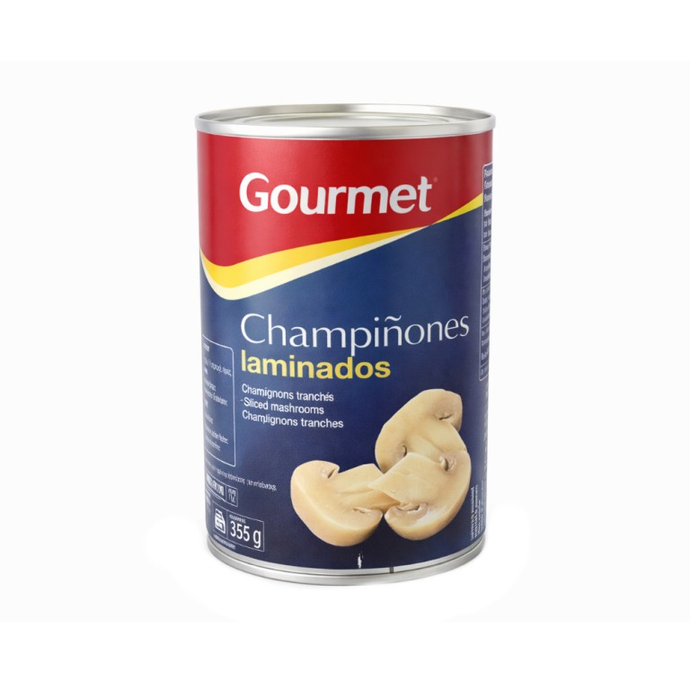Champiñón Laminado (335g) GOURMET