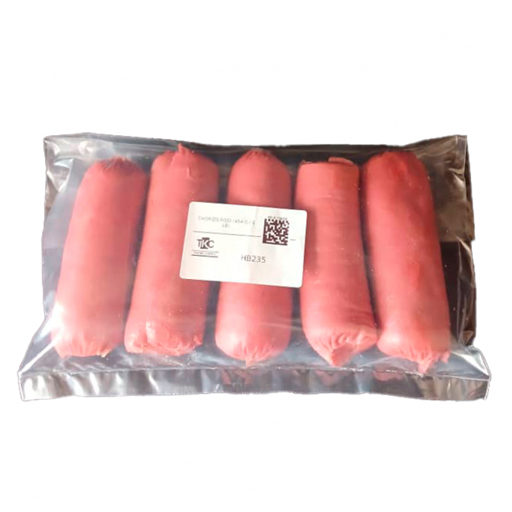 Chorizo rojo Cuba Embutidos (454 g / 1 lb)