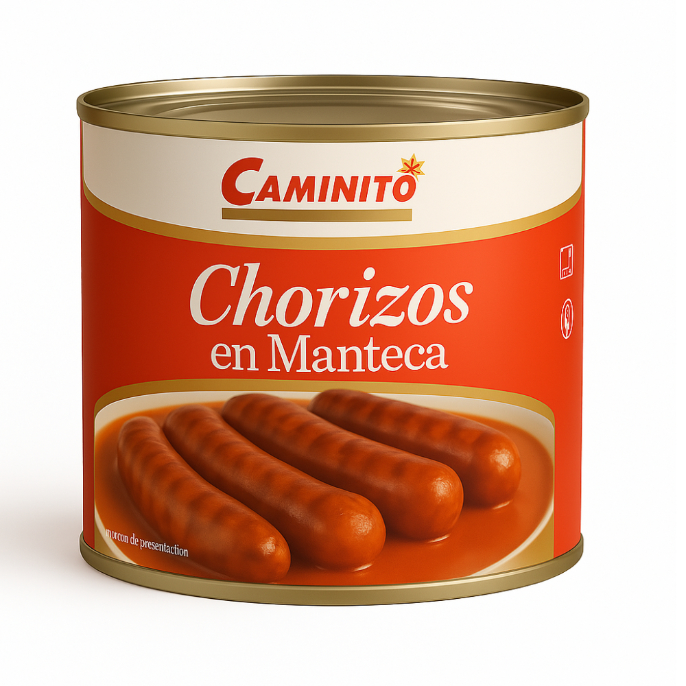 Chorizos en manteca Caminito (640 g / 1.41 lb)