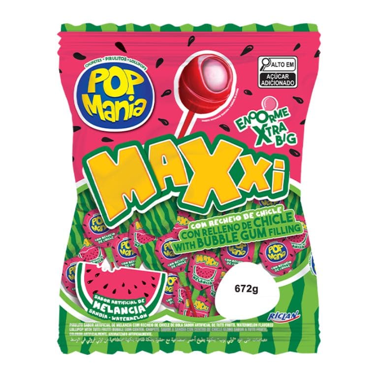 Chupete Sabor Sandía (24u x 28g) RICLAN