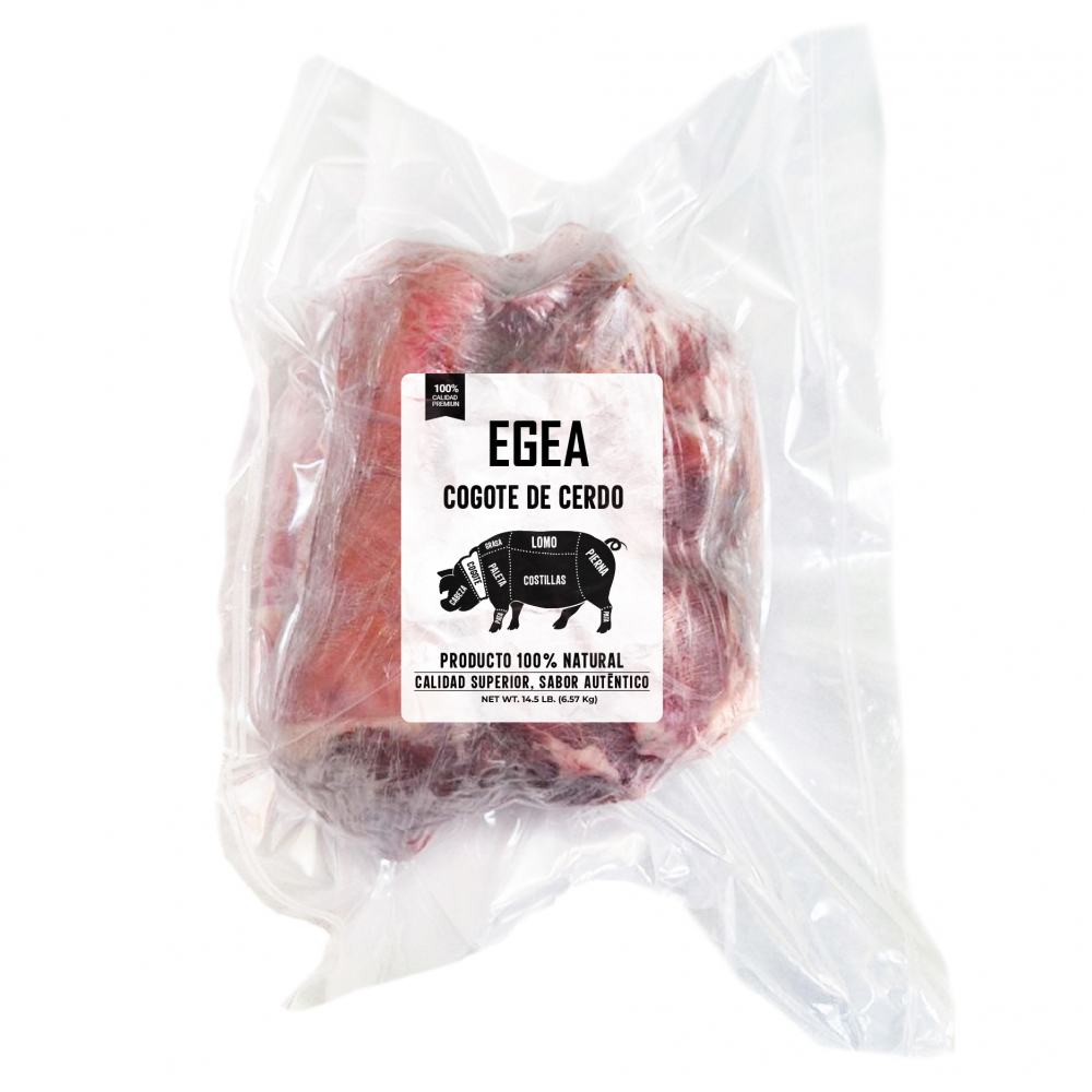 Cogote de cerdo criollo (6.57 kg / 14.5 lb)