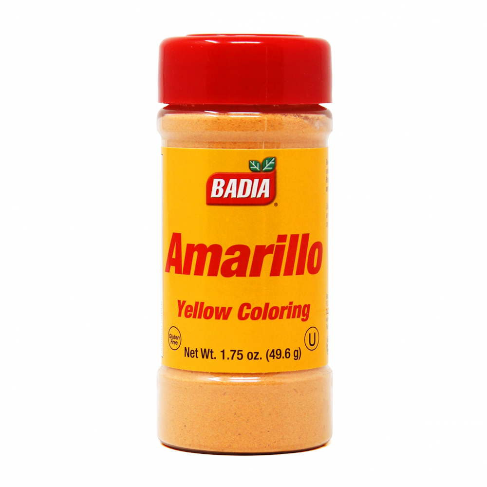 Colorante amarillo Badía (49.6 g / 1.75 oz)