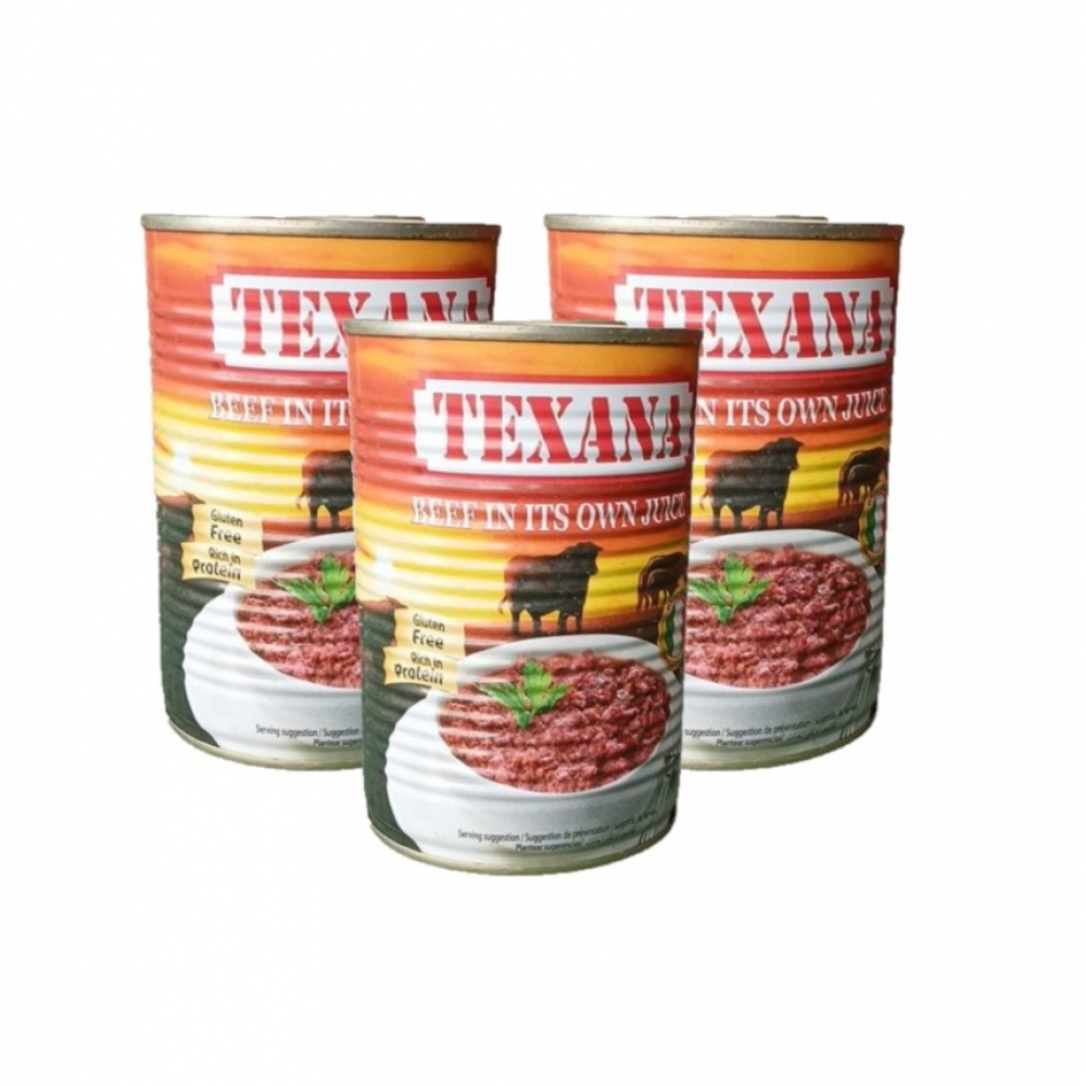 Combo Carne de res en su  propio jugo Texana