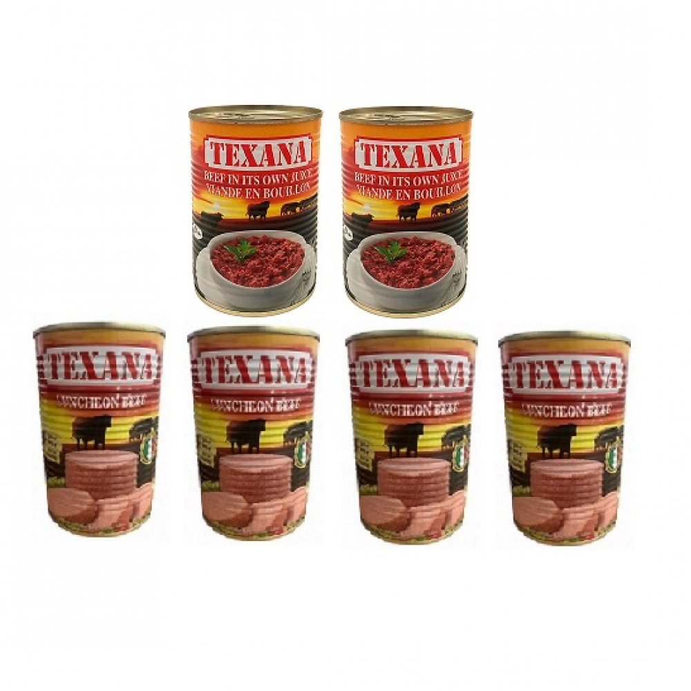 Combo Carne de res en su propio jugo + Carne de res tipo spam