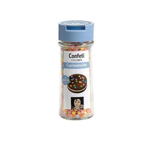 Confeti de Colores Tarro de Cristal Repostería (55g) CARMENCITA