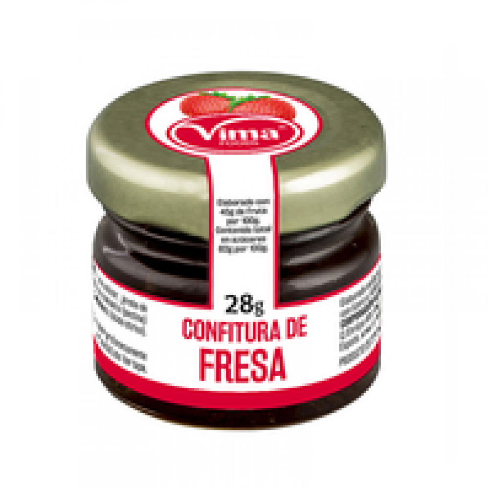 Confitura de fresa minidosis Vima Foods (28 g)
