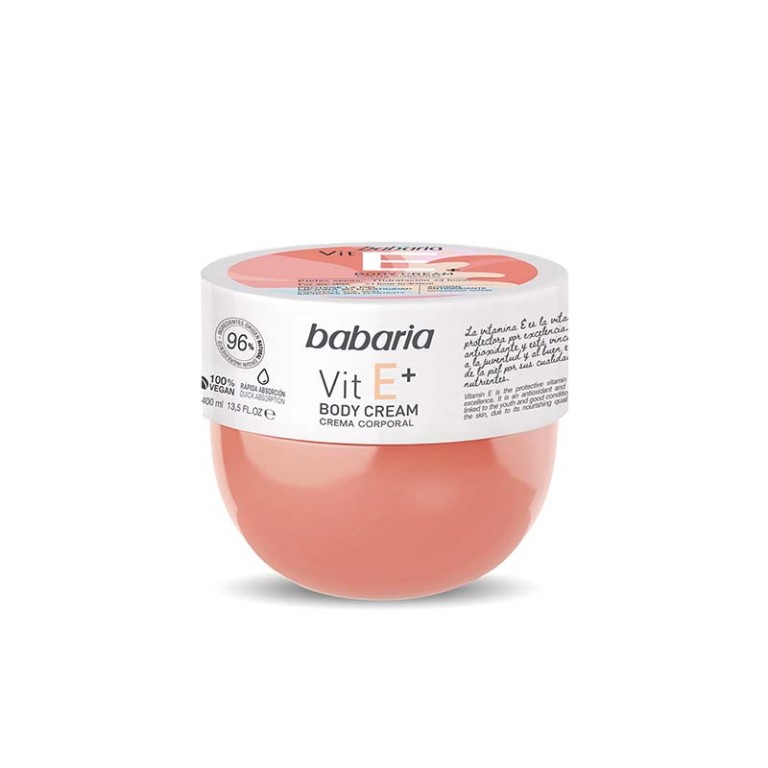 Crema Corporal Vitamina E (400ml) BABARIA