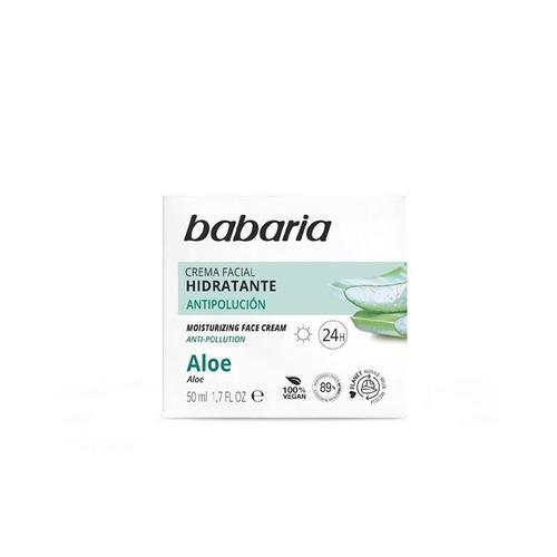 Crema Facial Hidratante 24h Aloe Vera (50ml) BABARIA