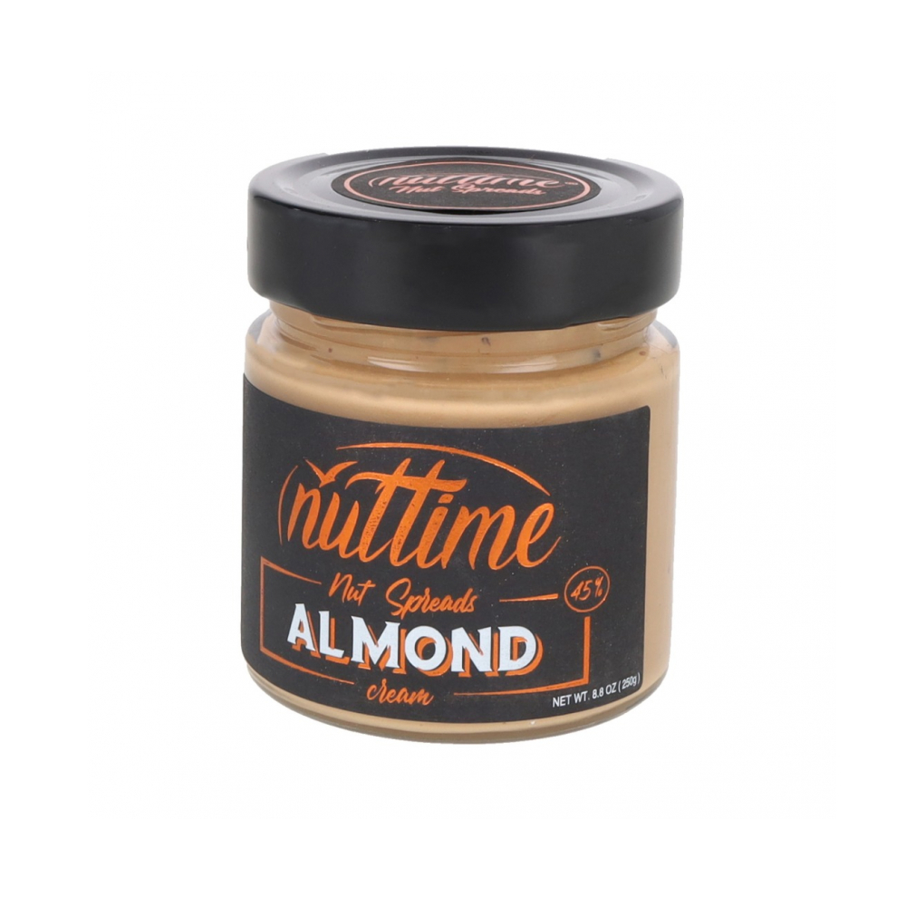 Crema de almendras para untar Nuttime (250 g / 8.80 oz)