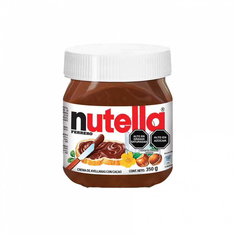 Crema de avellanas con cacao Nutella (350 g / 12.34 oz)