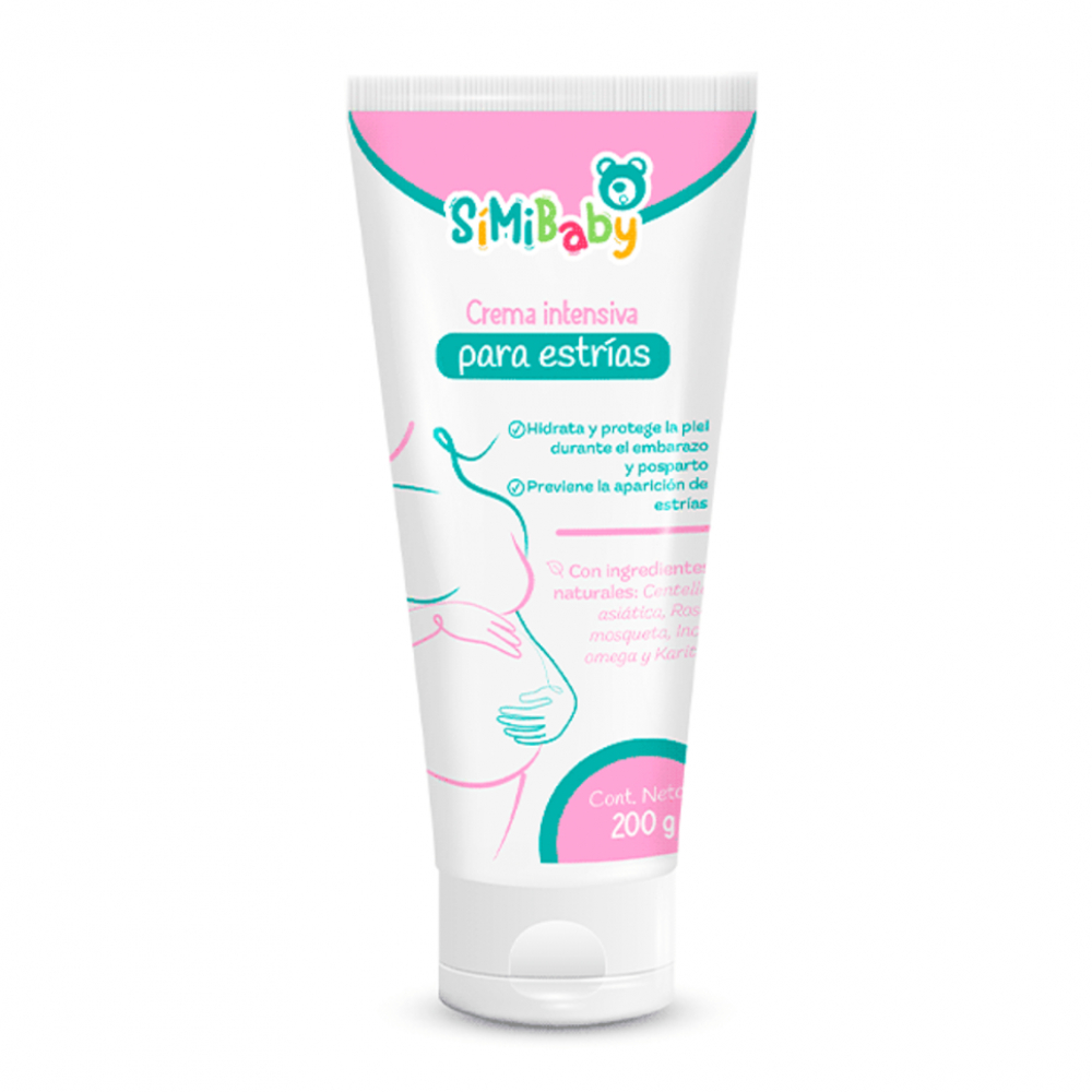 Crema intensiva para estrías SimiBaby (200 g / 7.05 oz)