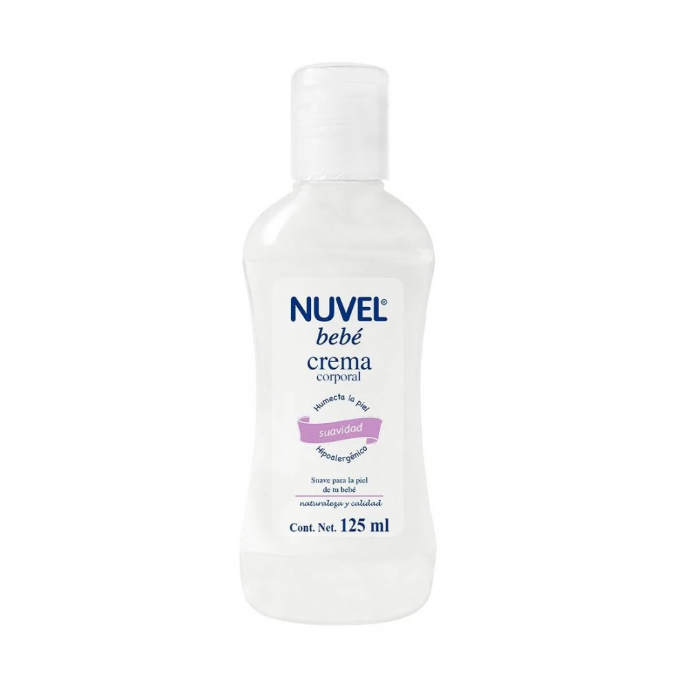 Crema para bebé hipoalergénico suavidad Nuvel (125 ml)