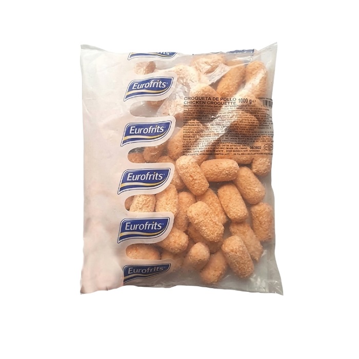 Croqueta de Pollo (1 kg) EUROFRITS