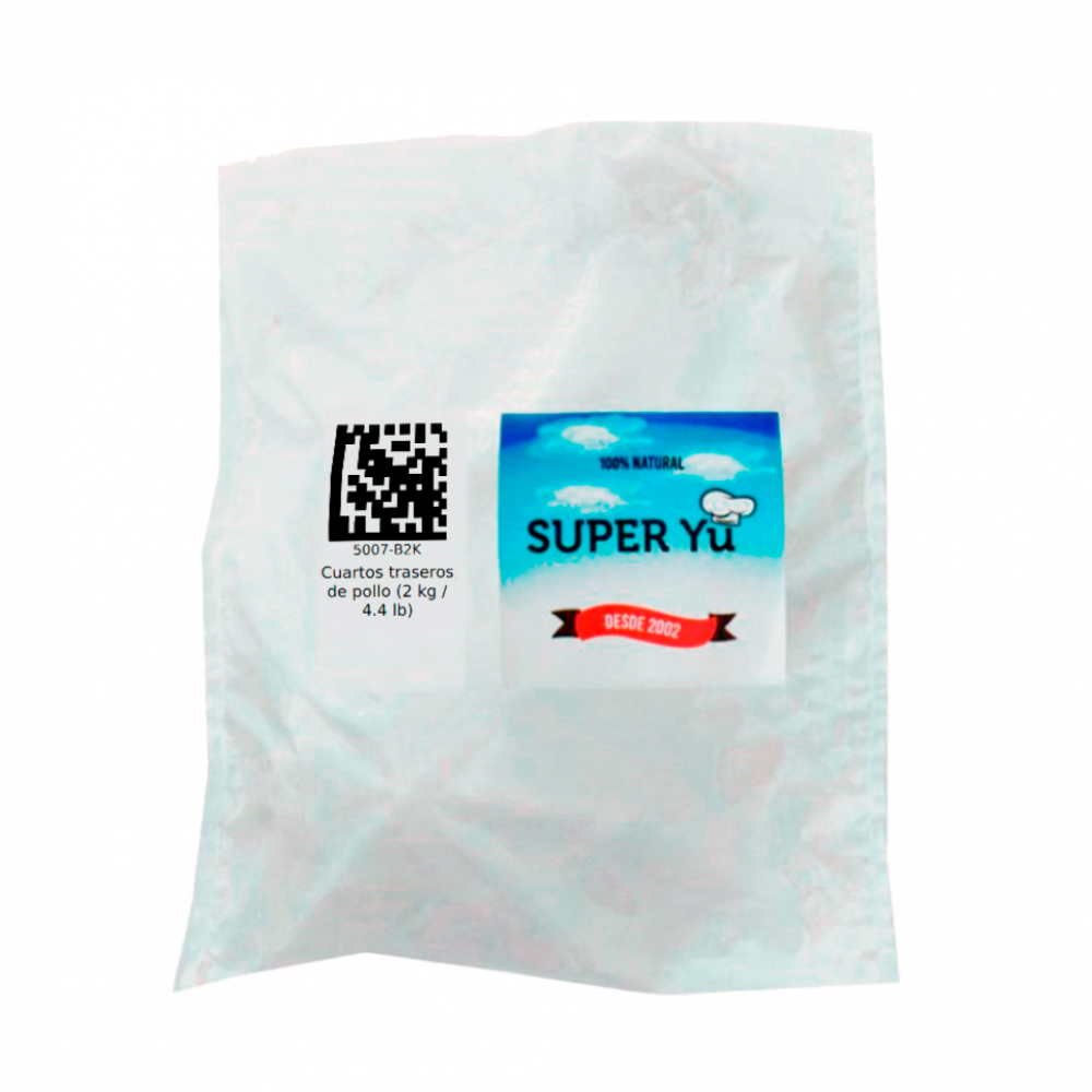 Cuartos traseros de pollo (1 kg / 2.2 lb)