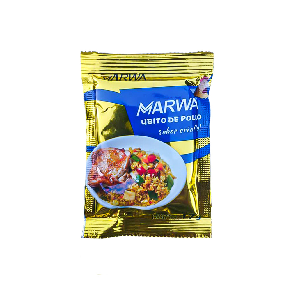 Cubito de pollo sabor criollo Marwa (17 g)