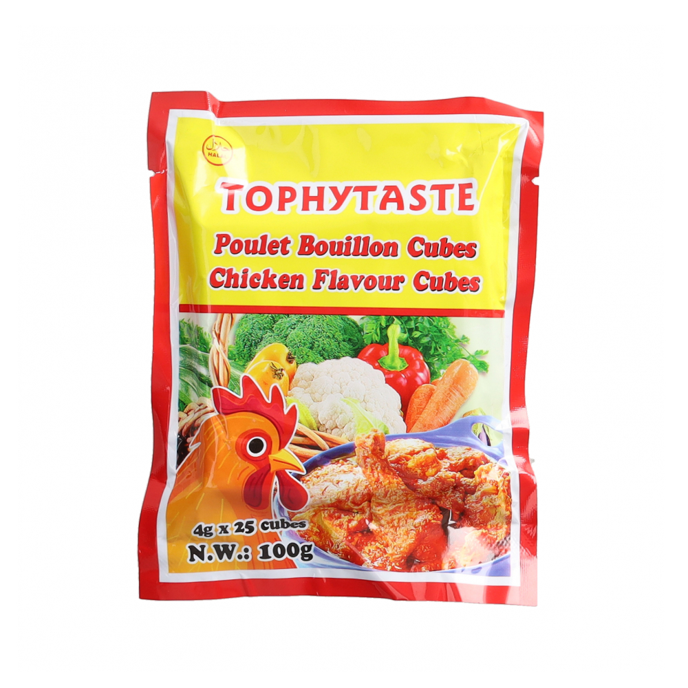 Cubitos concentrados sabor a pollo Tophytaste (25 x 4 g)