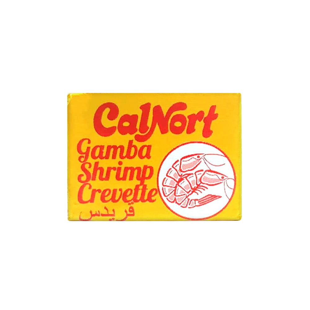 Cubo -pastilla- de caldo de gamba Calnort (10 g)