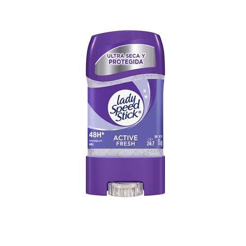 Desodorante Double Defense Active Fresh Gel (65g) LADY SPEED STICK