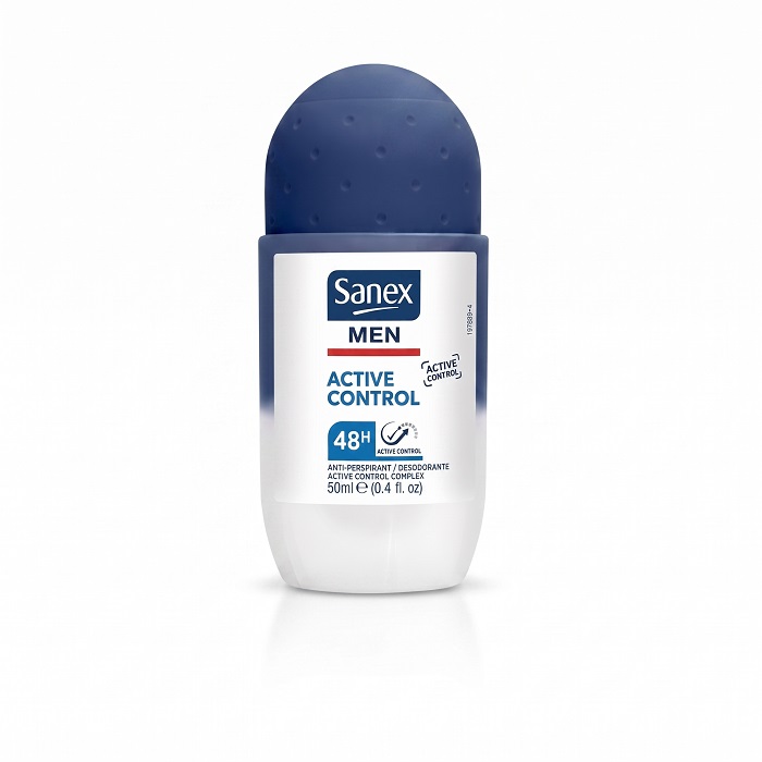 Desodorante para Hombres Roll-On Active (50 ml) SANEX