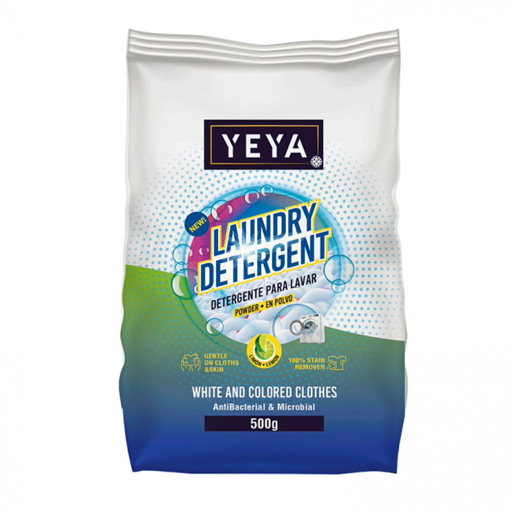 Detergente en polvo con aroma a limón Yeya (500 g / 1.1 lb)