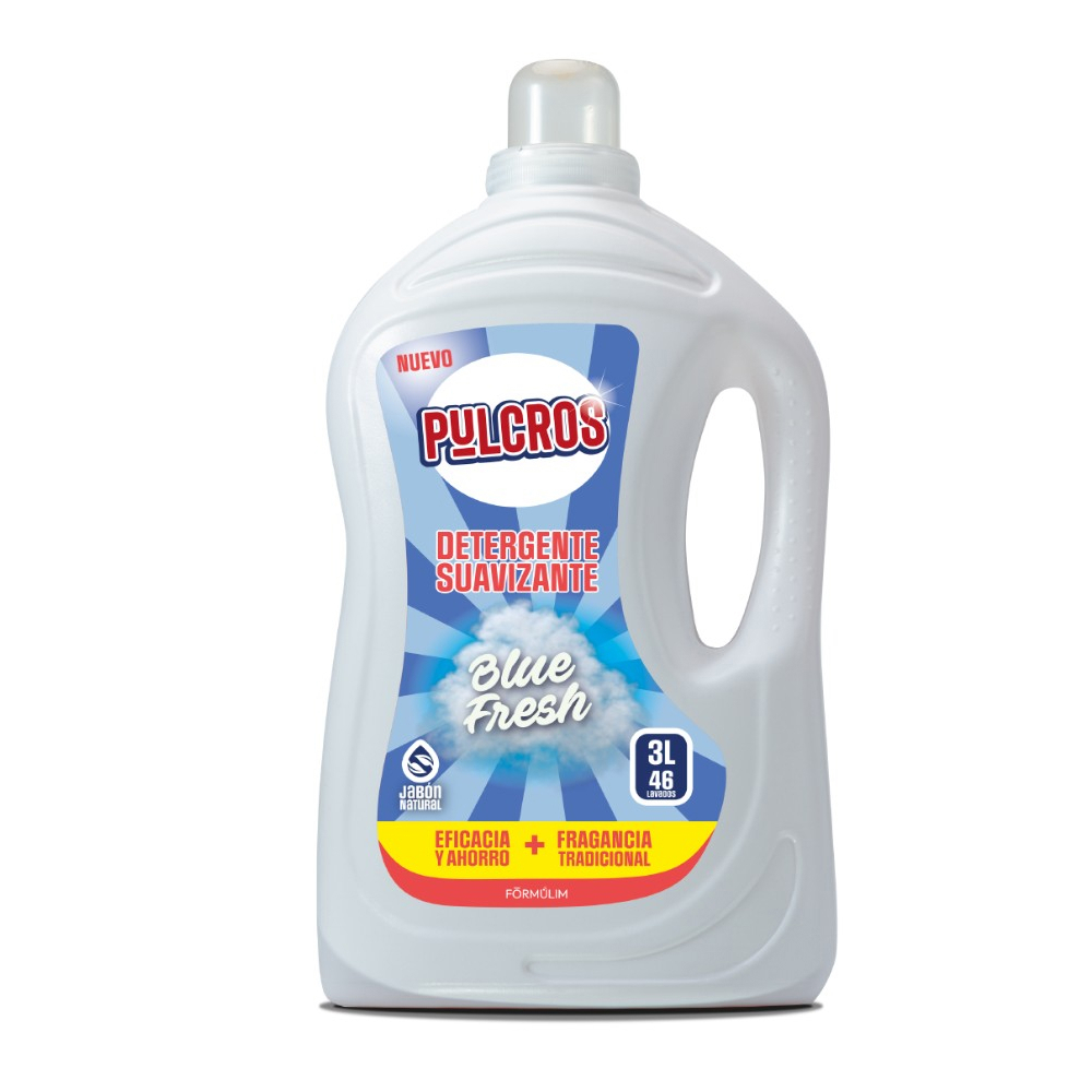 Detergente suavizante Blue Fresh Pulcros (3 L)