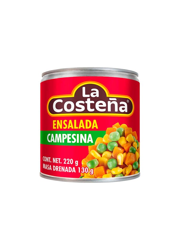 Ensalada campesina charola 24 / 220 g La Costeña